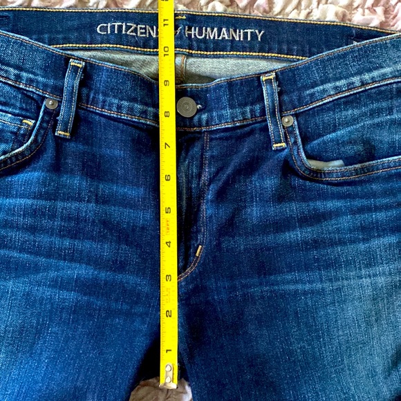 Citizens of Humanity EUC cropped JEANS size 32 - Picture 5 of 6